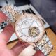 Best Quality Copy Patek Philippe Calatrava Watch 2 Tone Rose Gold Black Face (5)_th.jpg